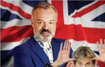  ??  ?? Graham Norton: 1 miljoen euro. © bbc