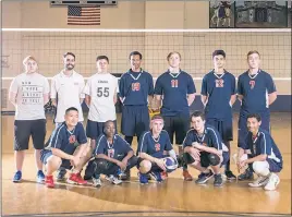  ?? SUBMITTED PHOTO ?? Grace Christian Academy boys volleyball returns all but one starter for the 2017 season as it seeks an Independen­t Schools Volleyball League title.