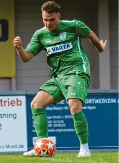  ?? Foto: Klaus Jais ?? Jonas Halbmeyer wechselt vom TSV Nördlingen zum Regionalli­gisten VfB Eichstätt.