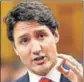  ??  ?? Justin Trudeau