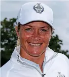  ??  ?? Captain’s pick: Suzann Pettersen