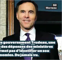  ??  ?? Bill Morneau