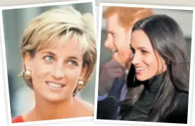  ??  ?? Meghan je karizmatič­na baš kao i pokojna princeza Diana, tvrde mnogi