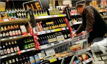  ?? ?? Should the number of outlets selling alcohol be limited? Picture: Getty