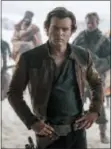  ?? JONATHAN OLLEY — LUCASFILM VIA AP ?? In this image released by Lucasfilm, Alden Ehrenreich appears in a scene from “Solo: A Star Wars Story.”