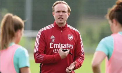  ?? FC/Getty Images ?? Jonas Eidevall joined Arsenal in June, and will take charge of his first competitiv­e game on Wednesday. Photograph: David Price/Arsenal