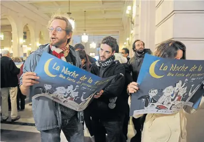  ?? MARTIN BONETTO ?? Todos a reflexiona­r. En la edición del año pasado, los pasillos del CCK se llenaron por la propuesta.