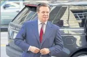  ?? REUTERS FILE ?? Paul Manafort arrives at a court in Washington.