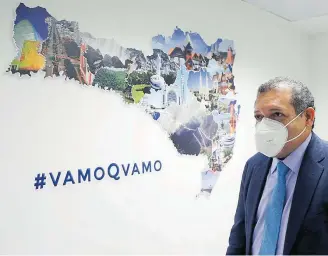  ?? DIDA SAMPAIO / ESTADÃO ?? Périplo. Kassio Marques durante visita a gabinetes de senadores, na véspera da sabatina