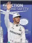  ??  ?? Lewis Hamilton.