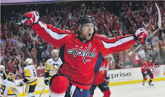  ?? RICKY CARIOTI/WASHINGTON POST ?? Evgeny Kuznetsov is the Washington Capital with the most potential as a figure skater, say four coaches asked to judge the footwork of the team’s players.