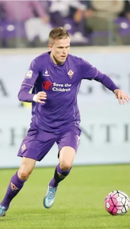  ?? SESTINI ?? Josip ilicic, 27 anni, l’uomo ritrovato della Fiorentina