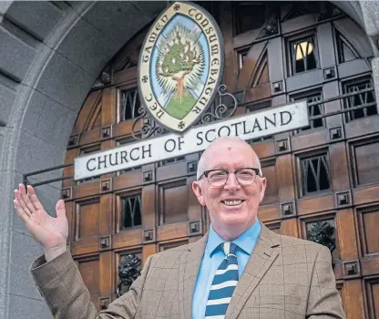  ?? Picture: Andrew O’brien. ?? Mr Fair’s church will stream services online so people can worship at home.