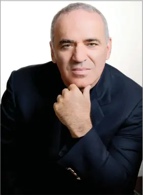  ??  ?? Garry Kasparov.