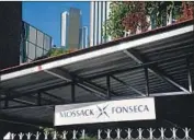  ?? Rodrigo Arangua AFP/Getty Images ?? THE INDICTMENT says the Panama City firm Mossack Fonseca helped hide millions from the IRS.