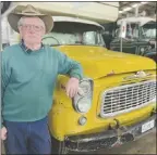  ?? PHOTO: DUBBO PHOTO ?? Robert Handley with his AA120 pickup at Dubbo’s recent Golden Oldies Truck Show.