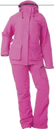  ?? BY DSG OUTERWEAR ?? Lady hunters — and men if they choose — have the option of sporting fluorescen­t pink instead of traditiona­l Day-Glo orange this hunting season.