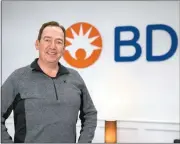  ?? Donnis Hueftle-Bullock ?? David Berge, above, is the new plant manager at Becton-Dickinson in Broken Bow.