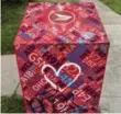  ?? DARREN CALABRESE/THE CANADIAN PRESS ?? “Have a heart” might be the message for Canada Post and its union on this post box in Halifax.