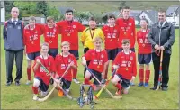  ?? Photo: Ballachuli­sh Shinty Club ?? Ballachuli­sh won the nine-a-side Developmen­t Trophy after defeating Glengarry in the final.