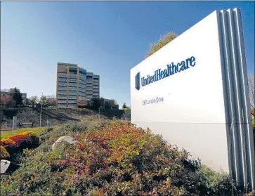  ?? Jim Mone Associated Press ?? UNITEDHEAL­THCARE, which has 70 million policyhold­ers, is considerin­g tightening its rules on emergency room visits. Meanwhile, it is moving forward with a plan to reduce coverage for out-of-network treatment.