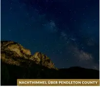  ?? ?? NACHTHIMME­L ÜBER PENDLETON COUNTY