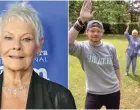  ??  ?? Judi Dench participat­es in TikTok videos with her grandson Sam Williams.