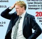  ??  ?? Struggle: Steve Staunton endured low points