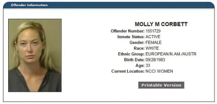  ??  ?? Now just a number: Molly Martens’ prison includes maximum security section and a death row