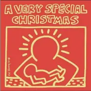  ?? Special Olympics / Contribute­d photo ?? The 1987 album cover for “A Very Special Christmas” features artwork by Keith Haring.