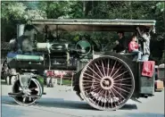  ?? SUBMITTED PHOTO ?? See the antique steam roller at the Hay Creek Festival.