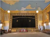  ?? ?? A stage is shown inside the Springfiel­d Masonic Center on West High Street.