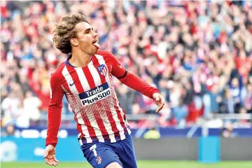  ??  ?? Antoine Griezmann announced publicly on Tuesday that he wants a new challenge following five years at Atletico Madrid. — AFP photo