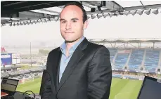  ?? /FOTO: FOX SPORTS ?? Landon Donovan es visto como posible candidato para unir al gremio futbolísti­co de Estados Unidos.