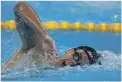  ?? ?? Fellow Christchur­ch swimmer Matt Hutchins set a path for Torepe-Ormsby when he attended the University of Wisconsin and swam for New Zealand at the Rio 2016 Games.