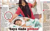  ??  ?? LAPORAN Harian Metro 16 Februari lalu.