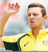  ??  ?? Josh Hazlewood