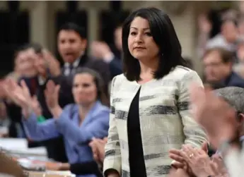  ?? SEAN KILPATRICK/THE CANADIAN PRESS ?? The Liberal push to overhaul Canada’s electoral system, helmed by Democratic Institutio­ns Minister Maryam Monsef, shouldn’t be viewed as a response to overwhelmi­ng calls by ordinary Canadians, writes Chantal Hébert.