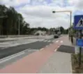  ?? FOTO RR ?? De nieuwe infrastruc­tuur van de Herebaan Oost moet zorgen voor veiliger verkeer.