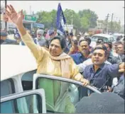  ?? HT PHOTO ?? BAP members said they have lost hope in Mayawati’s BSP, which was formed to espouse the cause of the Dalit community.