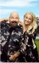  ??  ?? Anders Bagge och Johanna Lind.