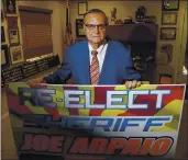  ?? ROSS D. FRANKLIN — THE ASSOCIATED PRESS ?? Former Maricopa County Sheriff Joe Arpaio is running for his old job again.