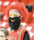  ?? GETTY PHOTO ?? Houston fans loved James Harden, before he worked his way out of town to join Nets earlier this season.