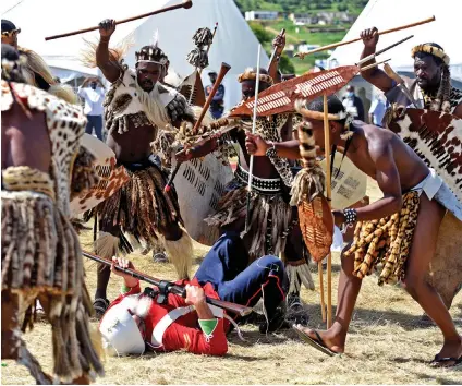  ?? / Gallo Images ?? Nquthu is nestled on the foothills of the Isandlwana mountains, where Zulu warriors defeated British troops.