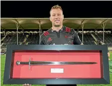  ?? GETTY IMAGES/STUFF ?? Wyatt Crockett, above, last year became the most capped player in Super Rugby history and, below, with propping mate Joe Moody at Crusaders training.