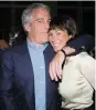  ?? PATRICK MCMULLAN via Getty Images ?? Jeffrey Epstein and Ghislaine Maxwell