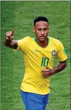  ??  ?? Neymar a marqué face au Mexique.