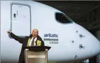  ?? CANADIAN PRESS FILE PHOTO ?? Bombardier CEO Alain Bellemare, seen in 2016, says the company did “a bad job” explaining its decision to boost executive pay.