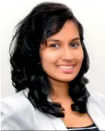  ??  ?? Radhika Perera ACMA,CGMA, Manager-deposits, Singer Finance (Lanka) PLC