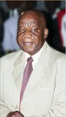  ??  ?? The late Professor Callistus Dingiswayo Ndlovu